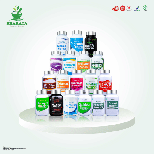 display produk bharata herbal